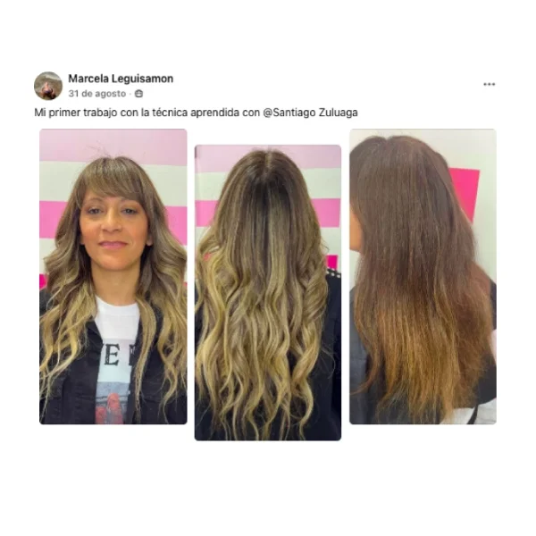 Testimonio de Marcela Leguisamon aplicando la técnica de Santiago Zuluaga